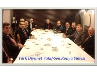 Konya Şube:Konya Diyanet Çalışanları Platformu Toplandı